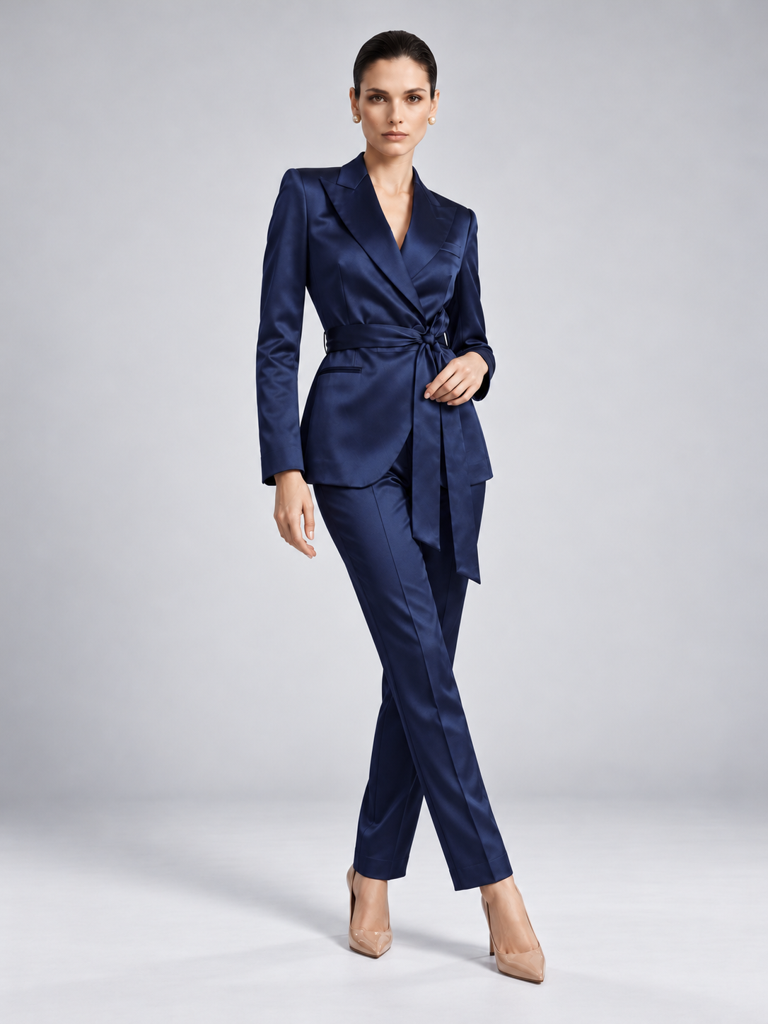 The Valentina suit Jacket – Midnight navy