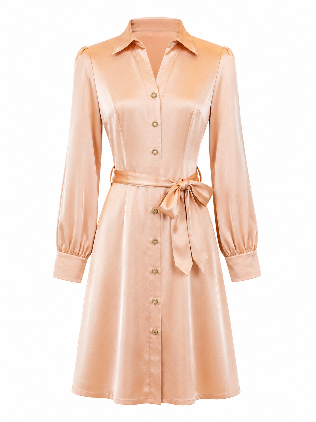 Laurent Dress Peach