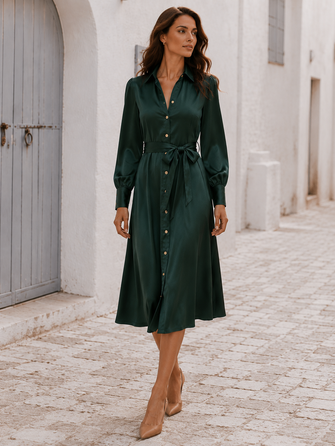 Laurent Maxi Dress Emerald