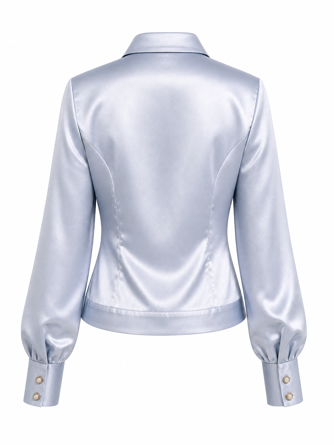 Saint Claire Blouse Acetat Iceblue
