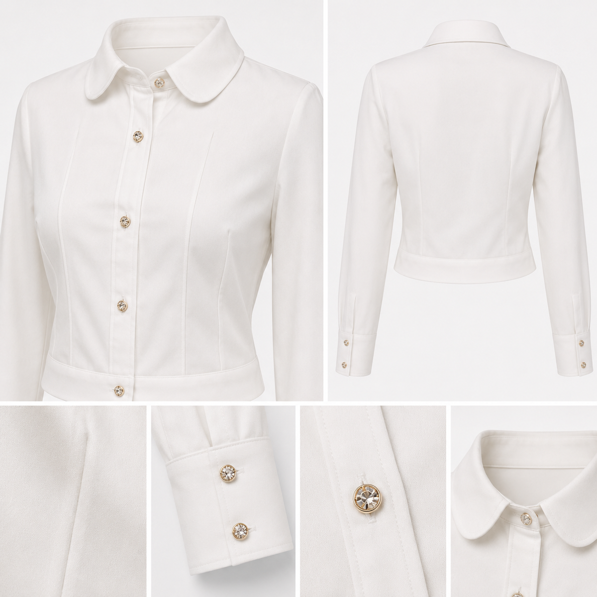 Éloise Bamboo White Diamond