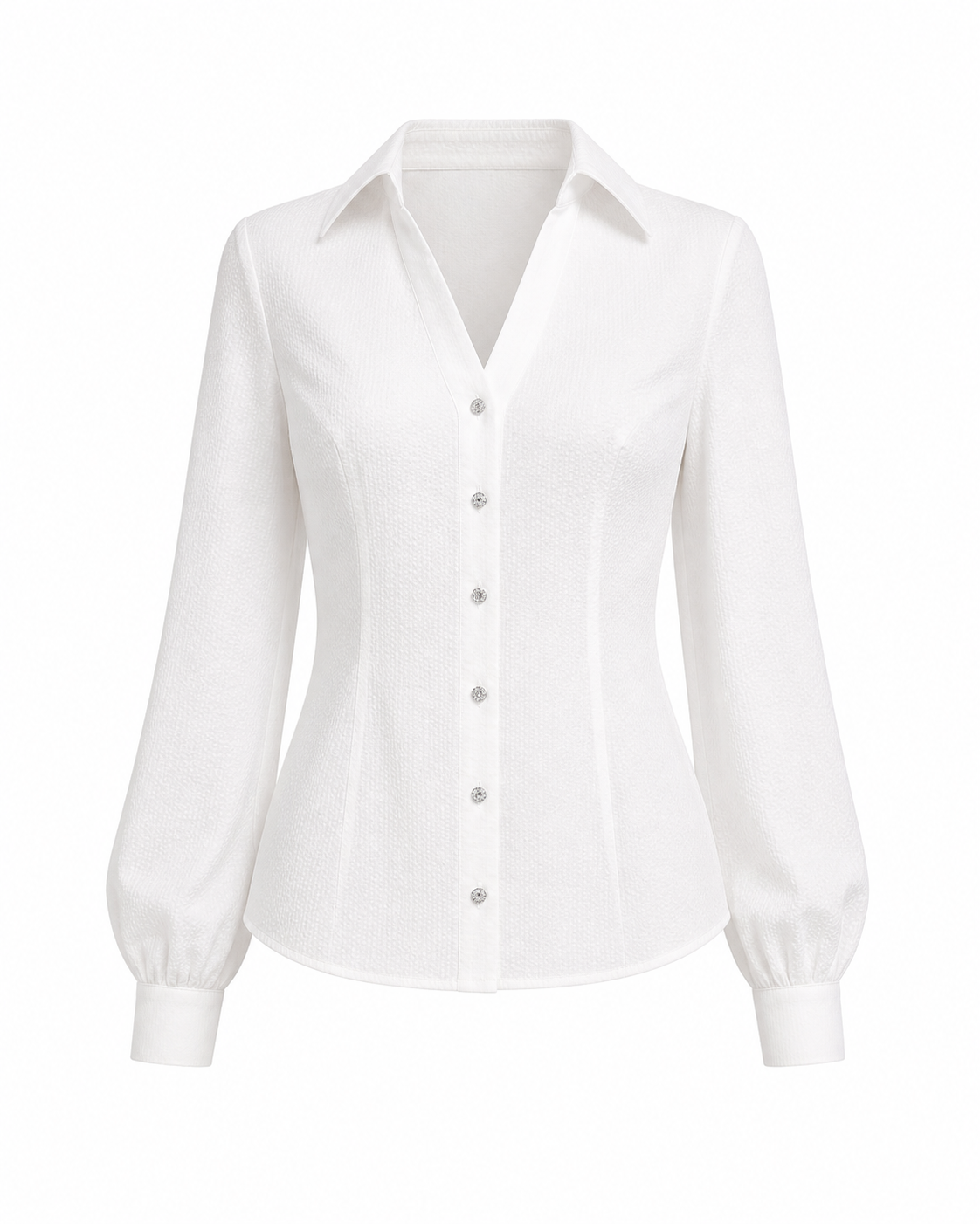 Beaumont Seersucker Shirt White