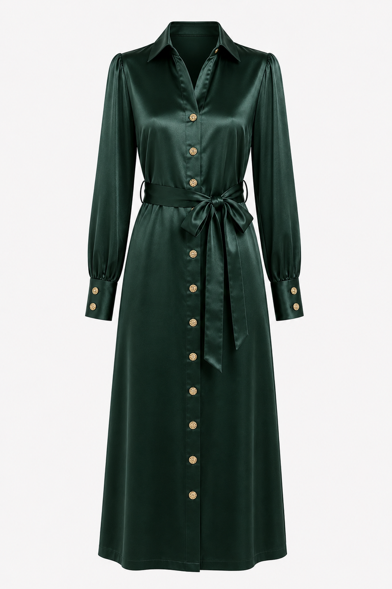 Laurent Maxi Dress Emerald