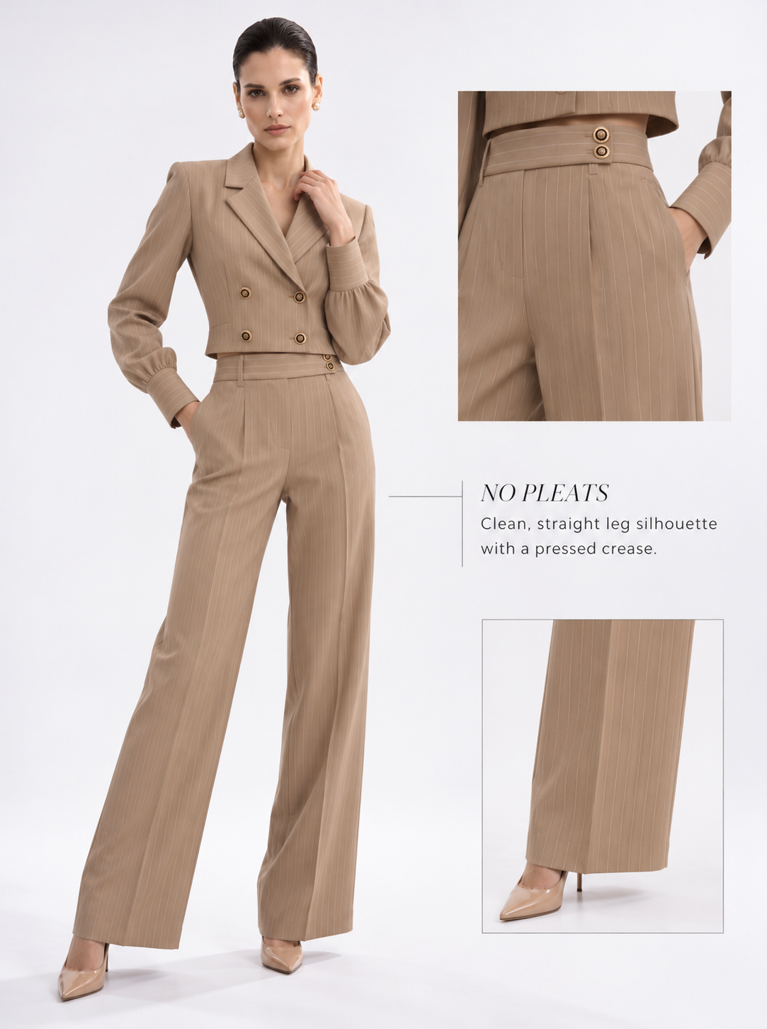 Montclair Suit Jacket — Sand